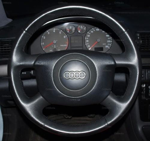 Lenkrad neu beziehen für audi - lenkrad,