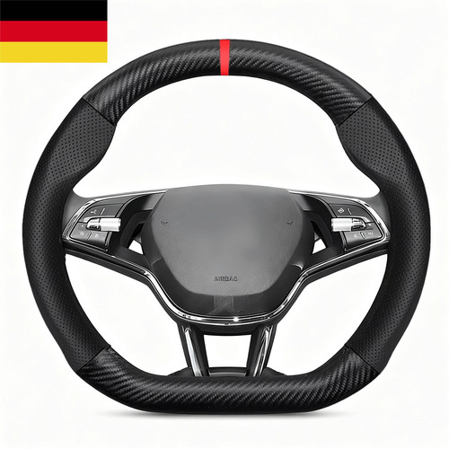 Sport lenkradbezug 38cm form - lenkradbezug, d-form